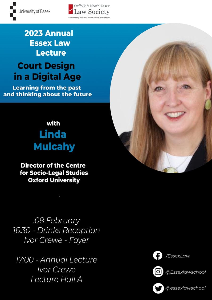 Annual Law Lecture: Court Design in a Digital age