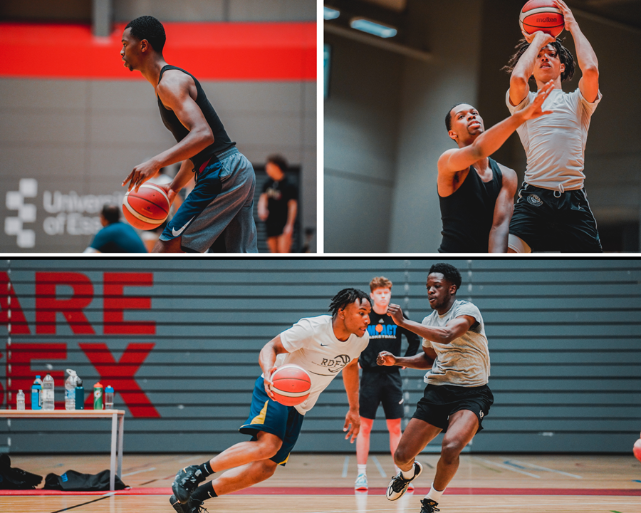 Britain's best basketballers meet at Essex for crunch camp