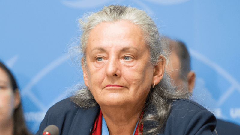 Professor Francoise Hampson. Photo credit Violane Martin/ UN