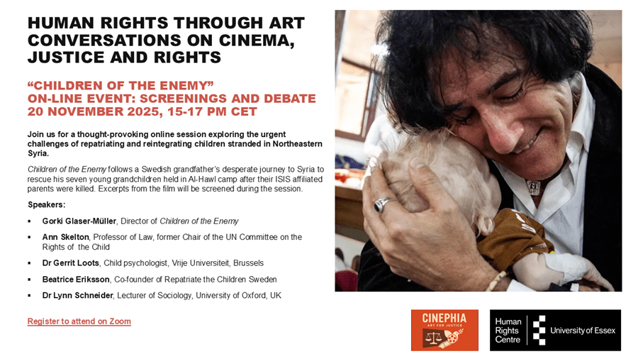 Human rights through art: Conversations on Cinema, Justice and Rights