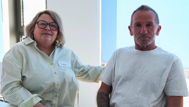 Jayne and Clive Croucher