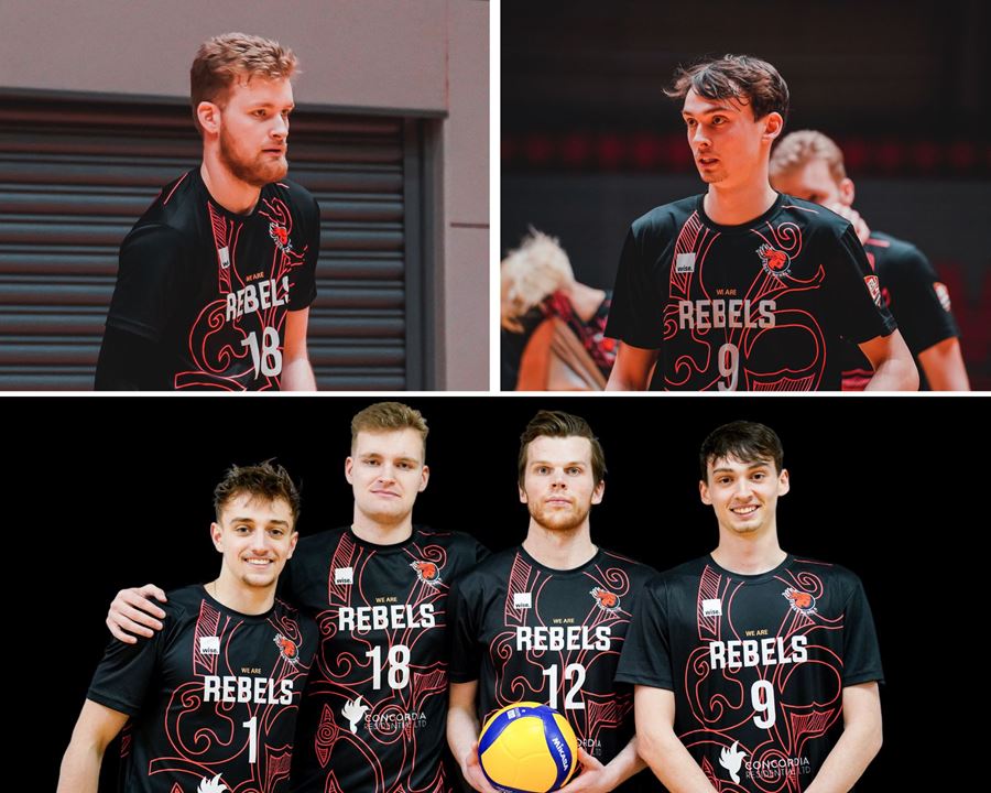 Rebels volleyball teammates turn international rivals