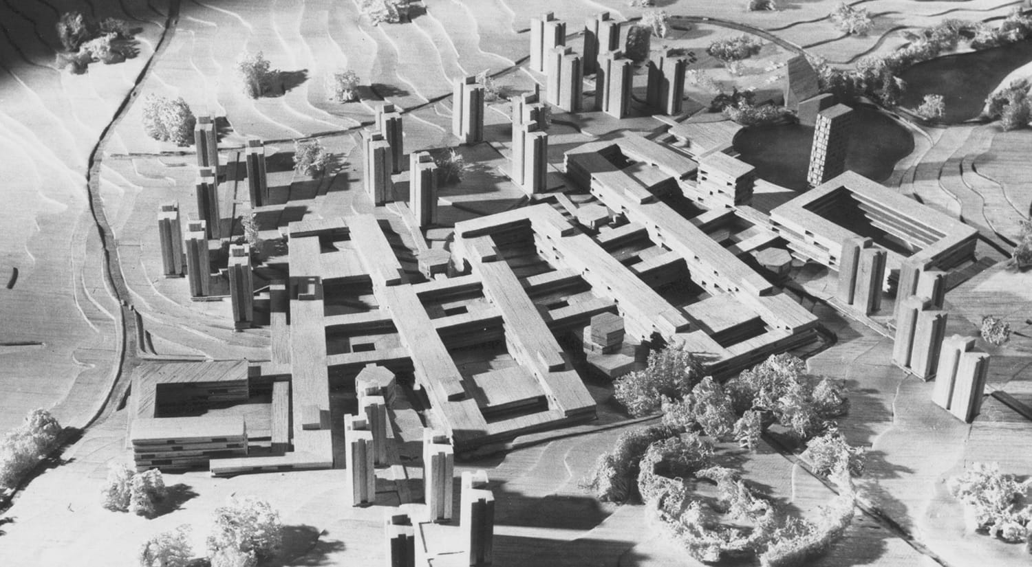 The original model created by architect Kenneth Capon