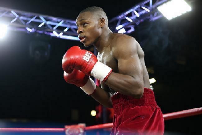 Champion boxer, Dan Azeez