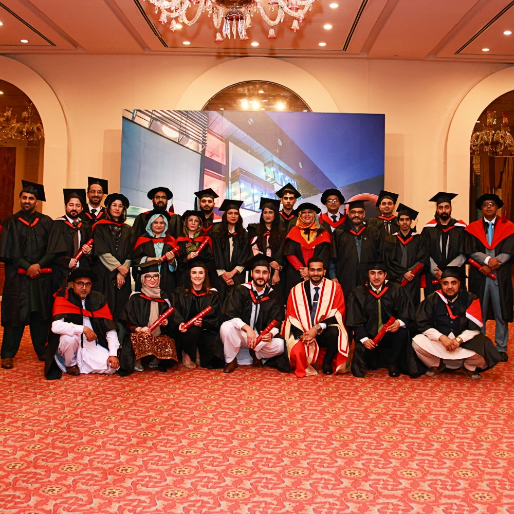 Graduates at Pakistan Graduation