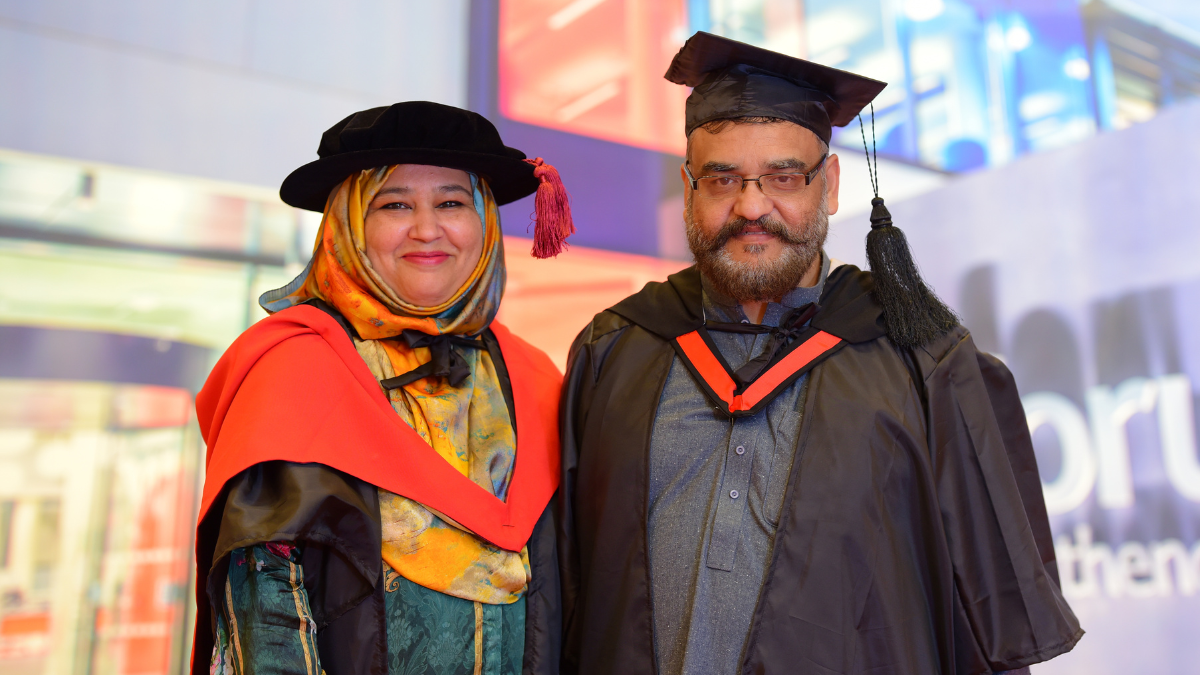 Graduates at the ceremony in Islamabad