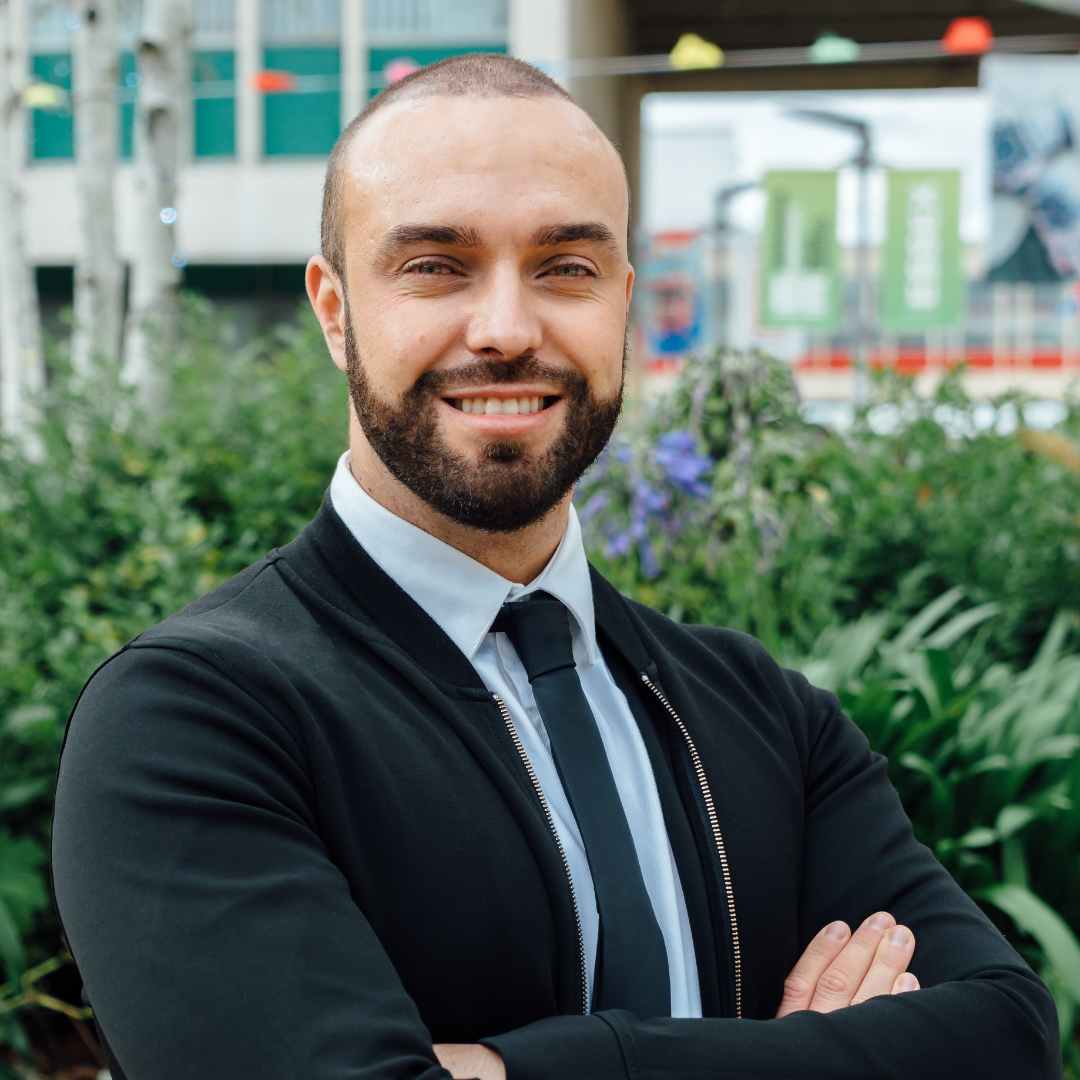 Portrait head and shoulders shot of Brett Smith, Business Development Manager at Event Essex