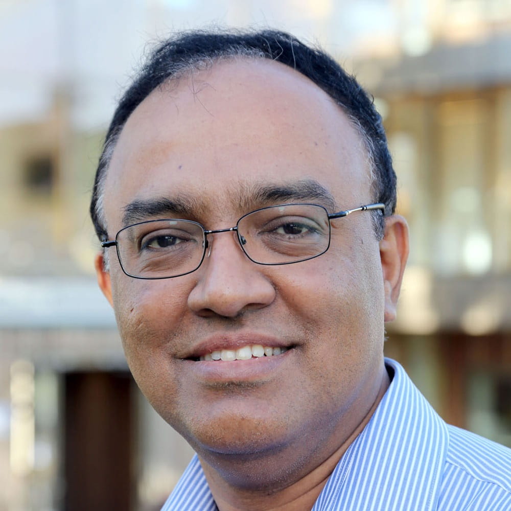 Portrait photo of Professor Thankom Arun
