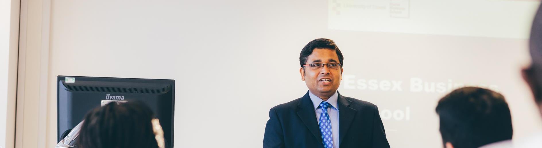 Professor Niraj Kumar, Professor of Operations and Supply Chain Management and Head of the Strategy, Operations and Entrepreneurship Group at Essex Business School Southend