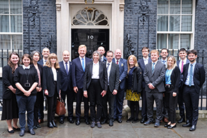 University of Essex and partners at Number 10 Downing Street