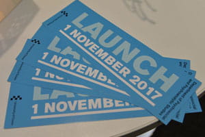 Flyers promoting the launch of the new Department of Psychosocial and Psychoanalytic Studies