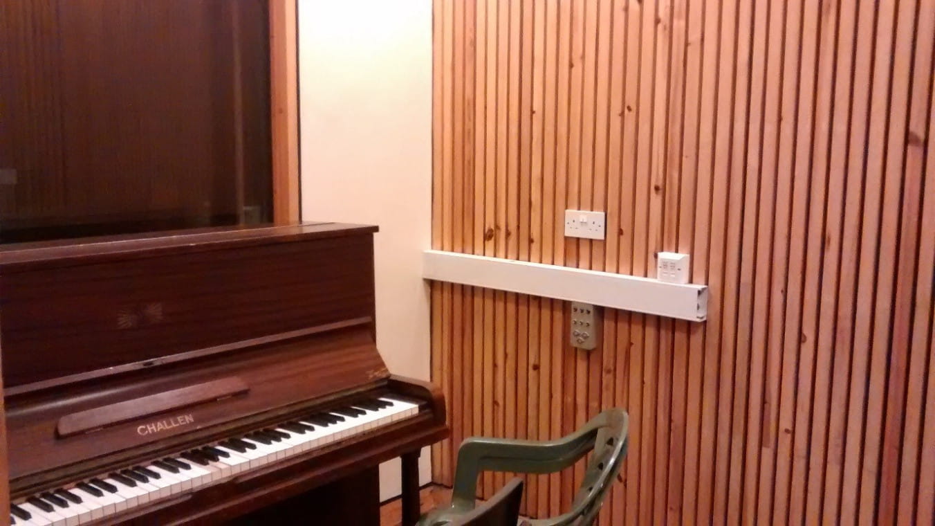 Piano room