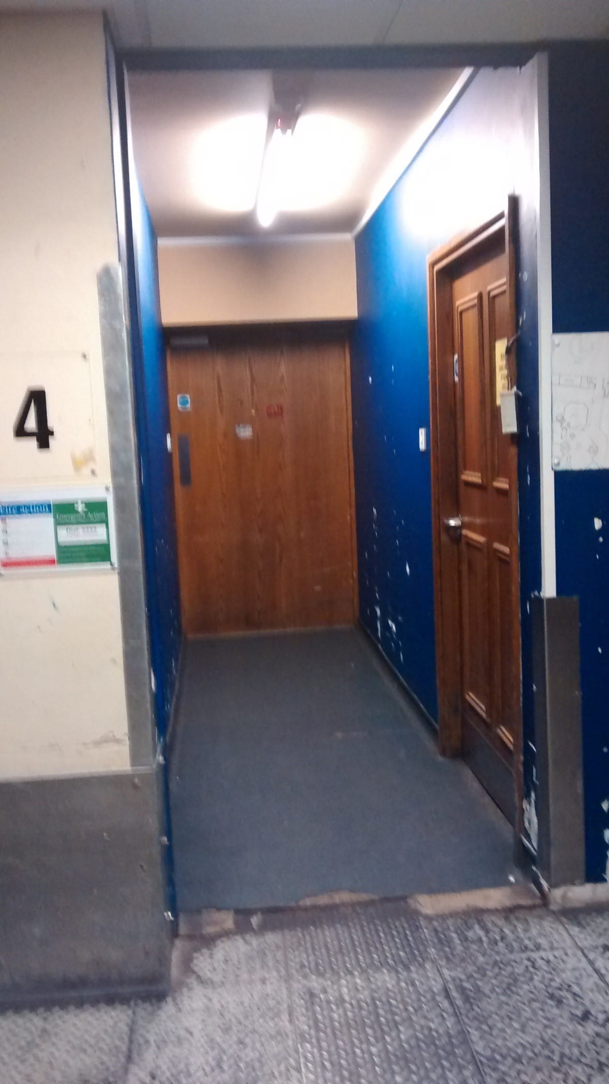 Secret entrance to the SU Bar