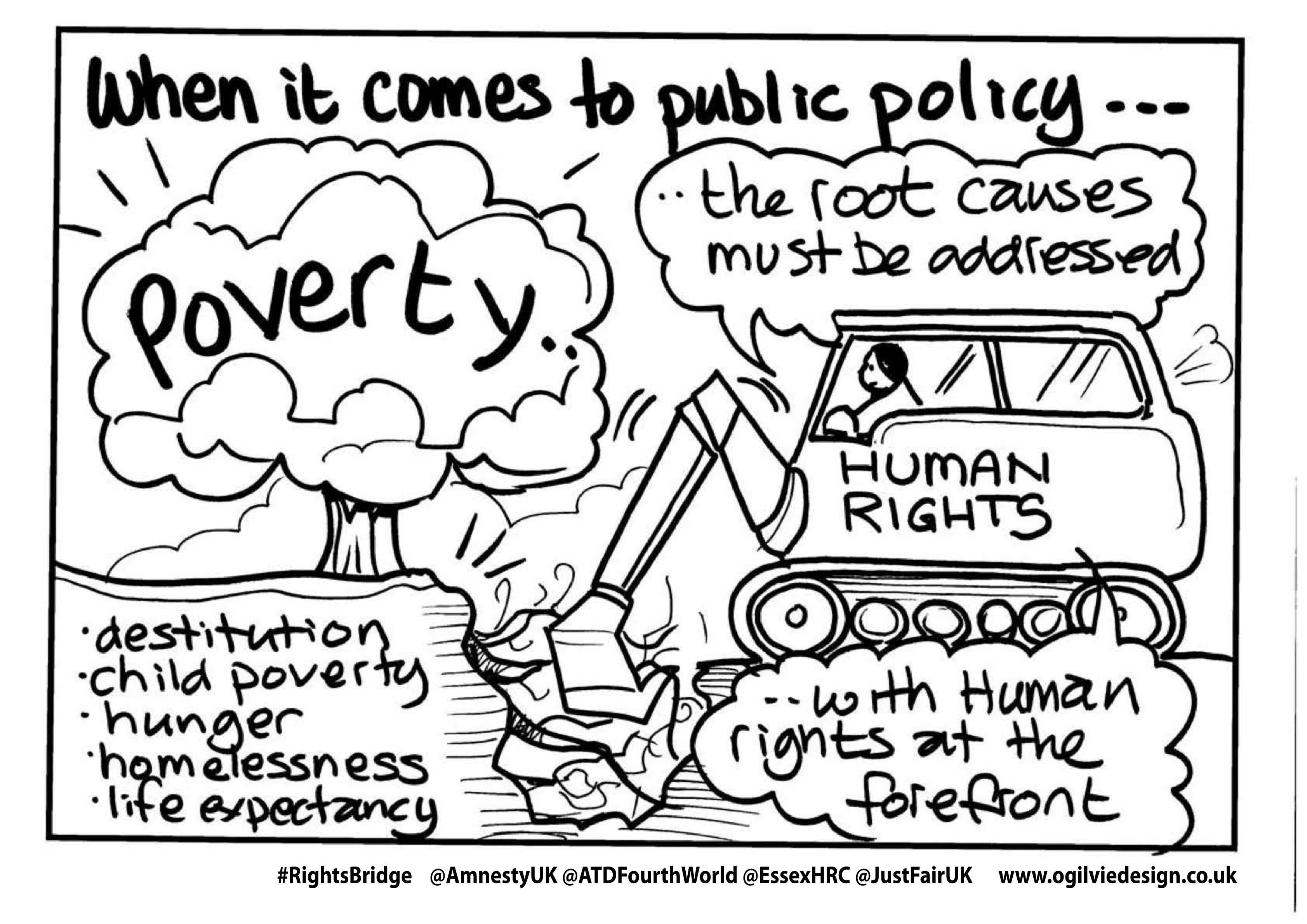 Cartoon When it comes to public policy