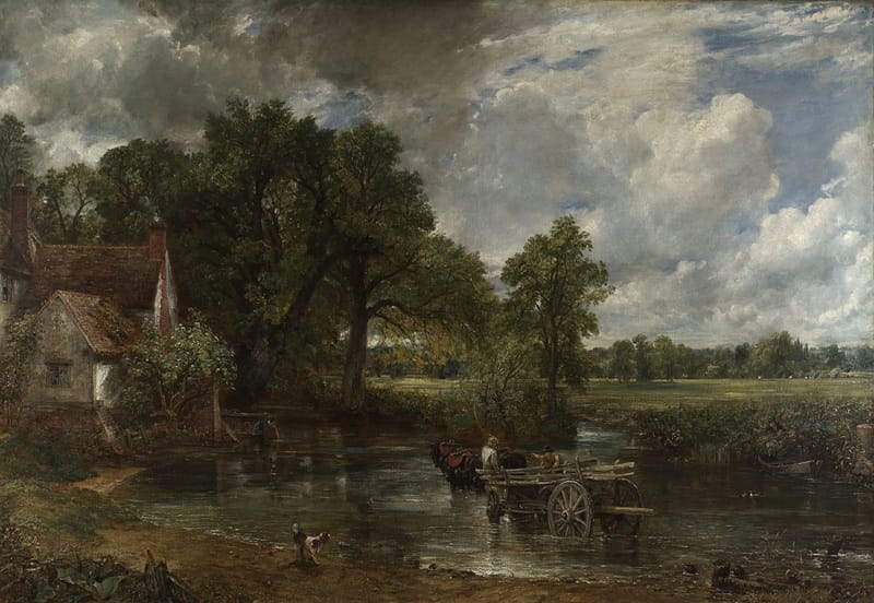 The Hay Wain, by John Constable, courtesy of the National Gallery