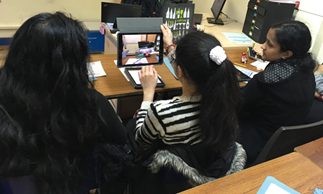 Claremont pupils using AR in STEM club