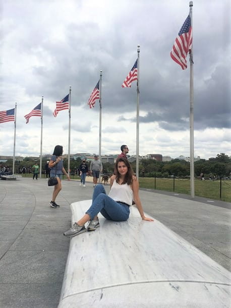 Martyna on Study Abroad trip