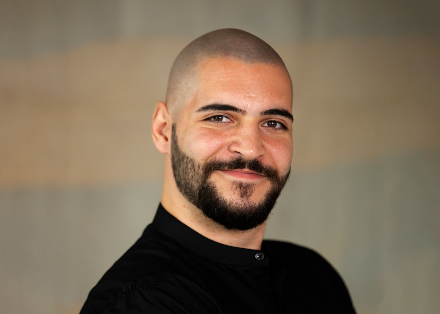 Stefan Pintilie smiles.