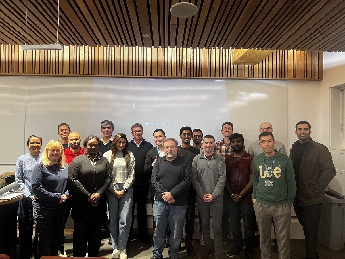 Group photo with MBA Candidates on the Coaching for Career Success Module within Essex Business School at the University of Essex