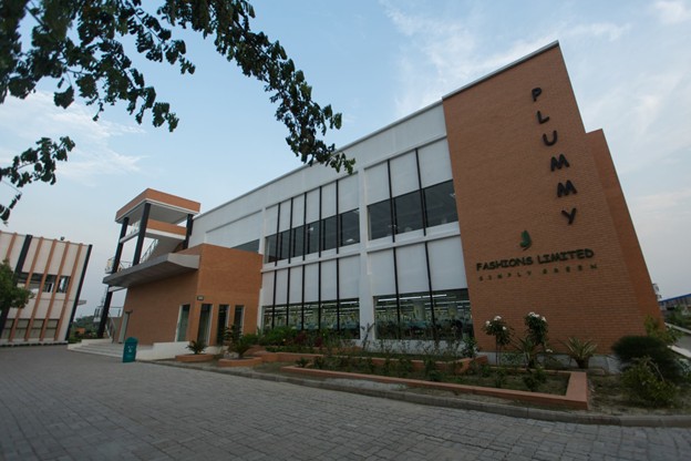 The Plummy Fashions Limited building.