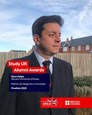 Elton Sbruzzi looking out to the right