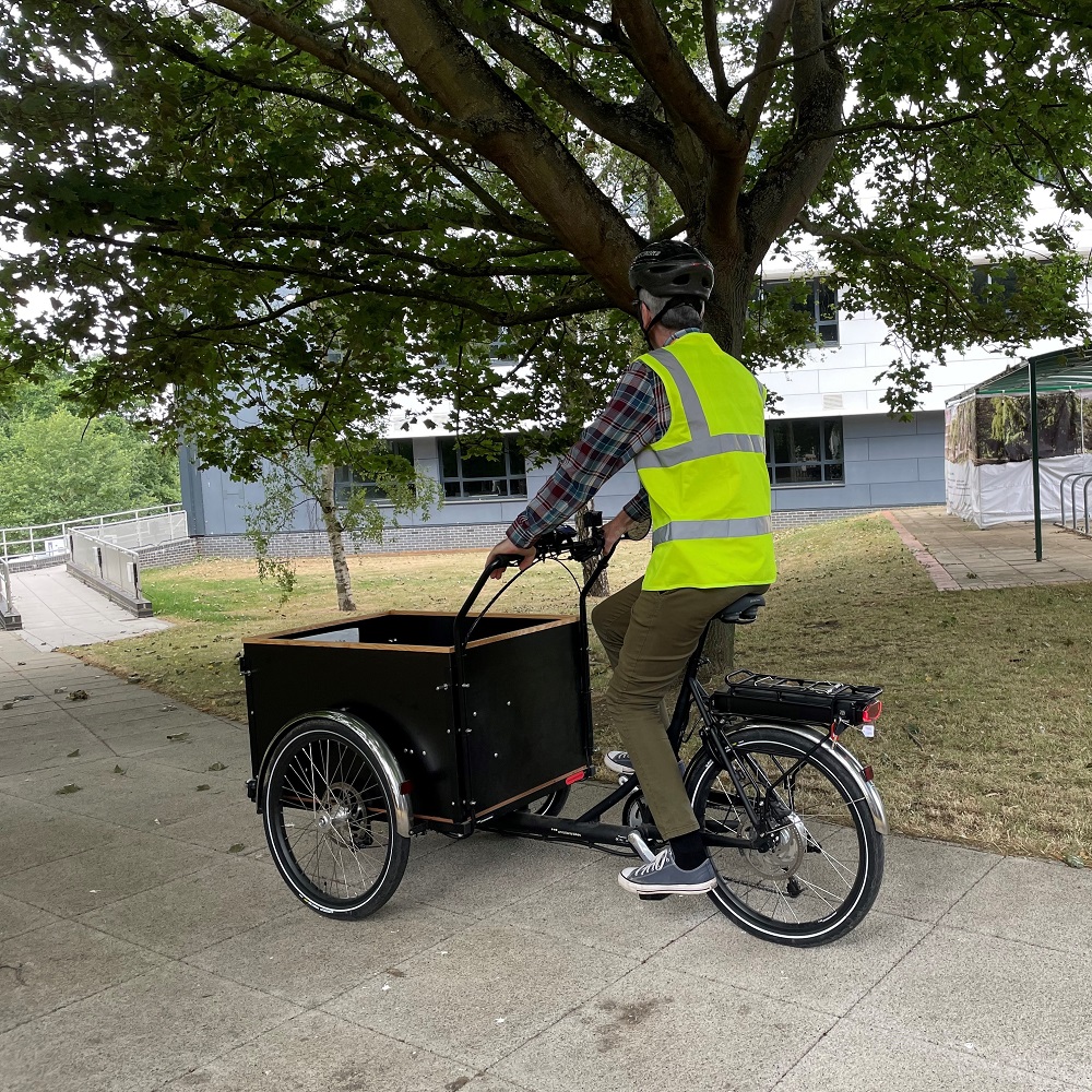 Our E-cargo bike