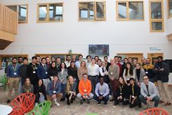 A group photo of PhD students at the PhD conference in Applied Economics
