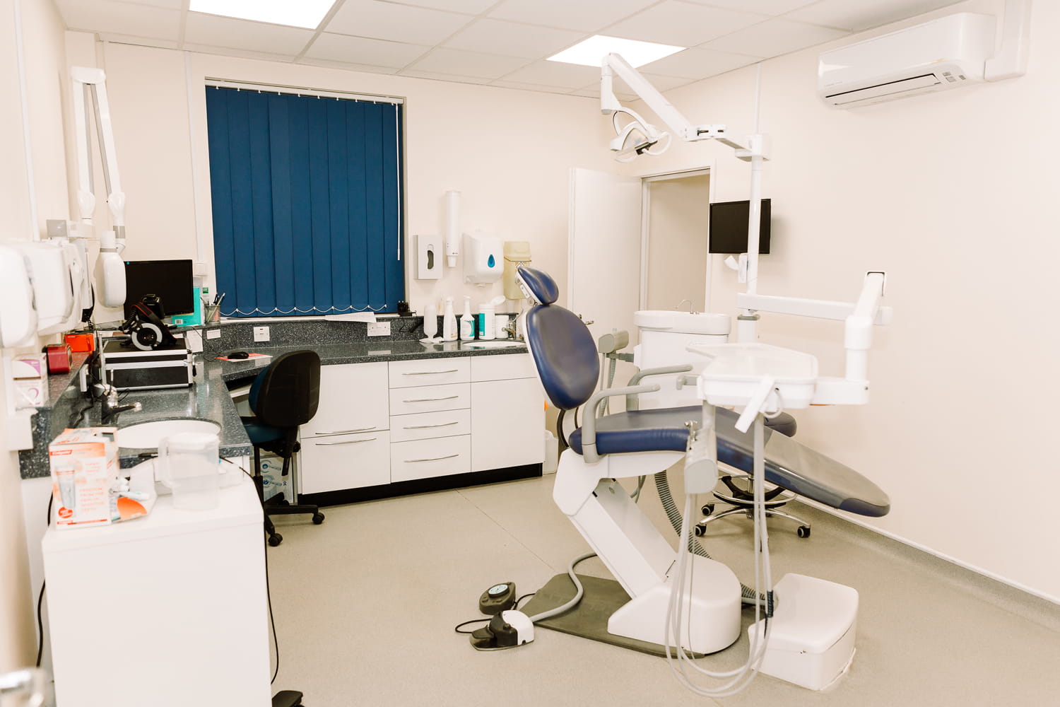 Treatment room in the Academic Dental Clinic