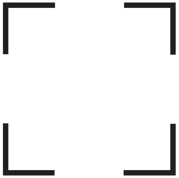 Example of brackets graphic element.