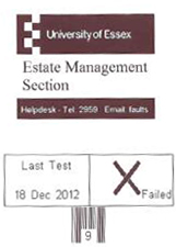 PAT failure label