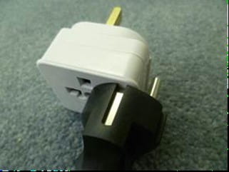 Travel adaptor pins