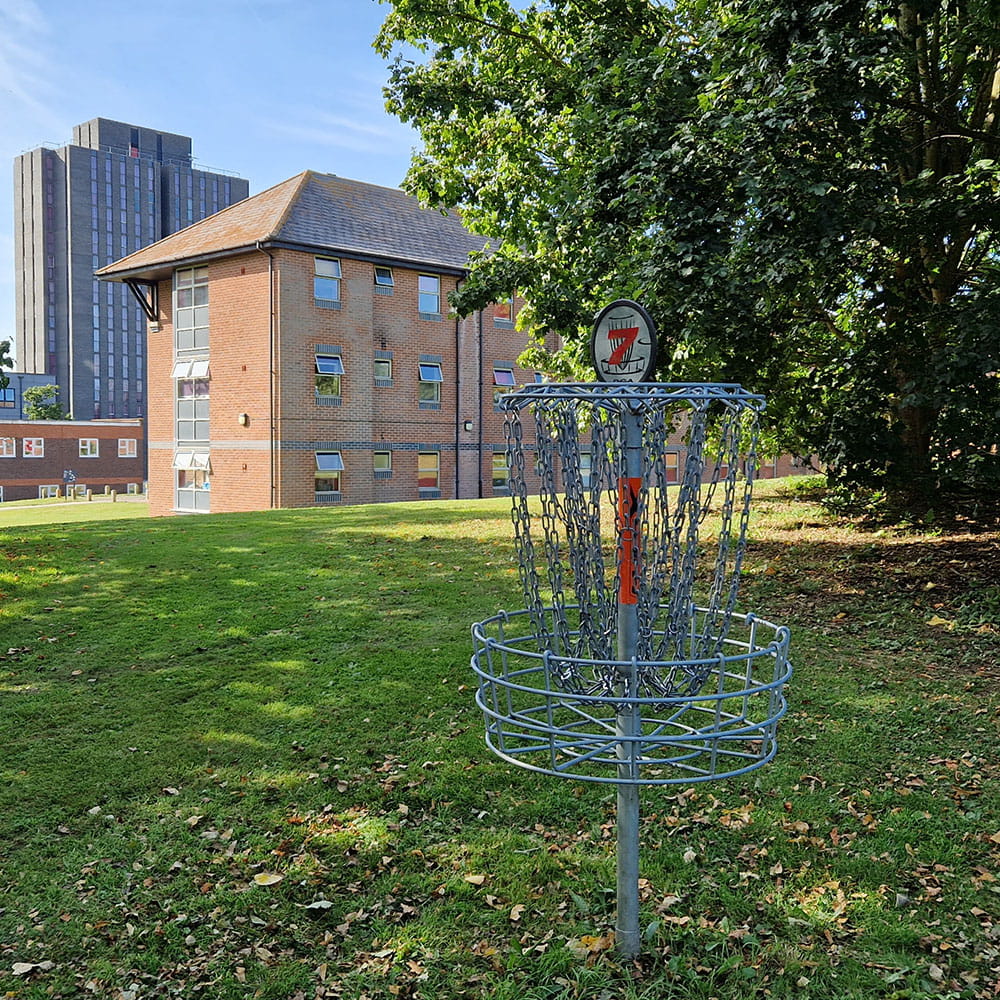 Disc Golf Basket Hole 7