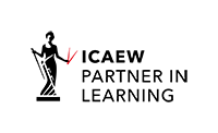 ICAEW Partner In Learning logo