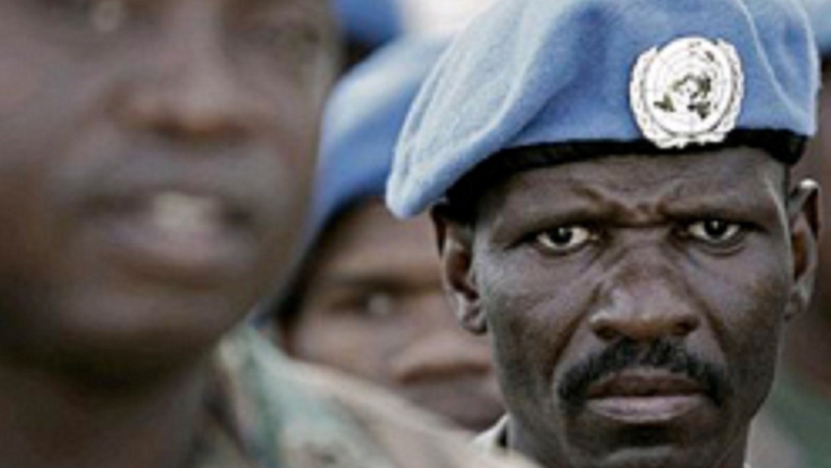 UN Peacekeeper - credit: Stuart Price)