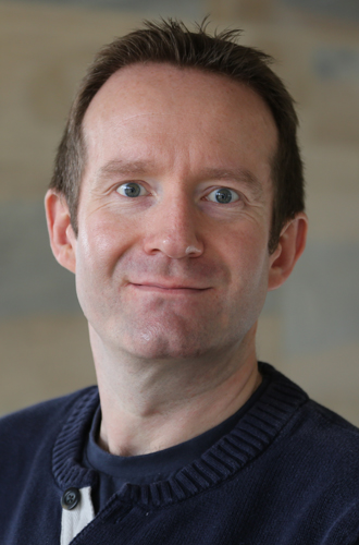 Head shot of Dr Alex Dumbrell from the School of Life Sciences