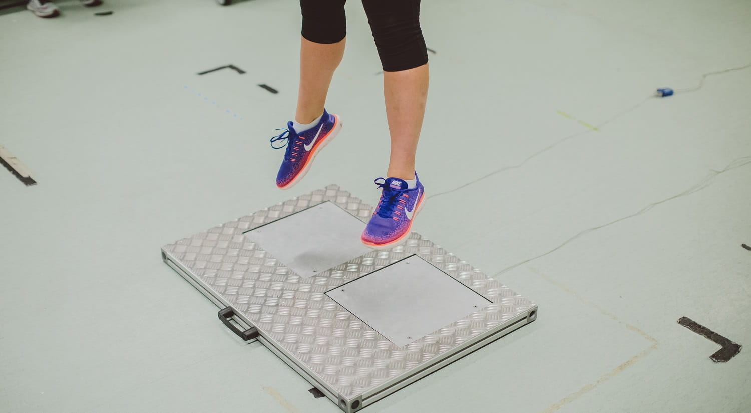 Our Biomechanics lab has a range of equipment used by students and researchers, including several types of forceplates.