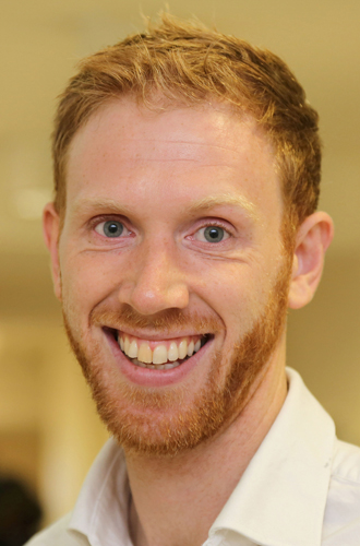 Head and shoulders photo of Chris McManus from the School of Sport, Rehabilitation and Exercise Sciences.