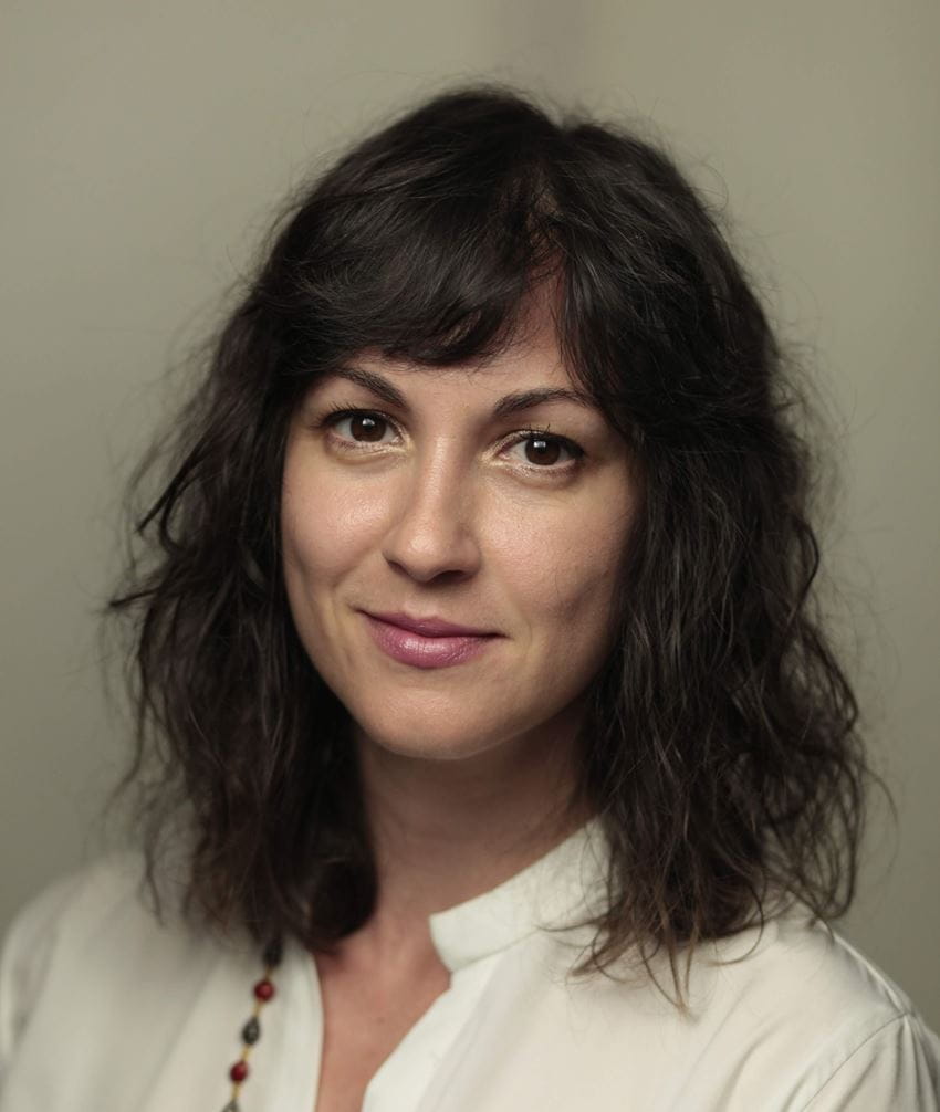 Professor Neli Demireva, looking directly at the camera.