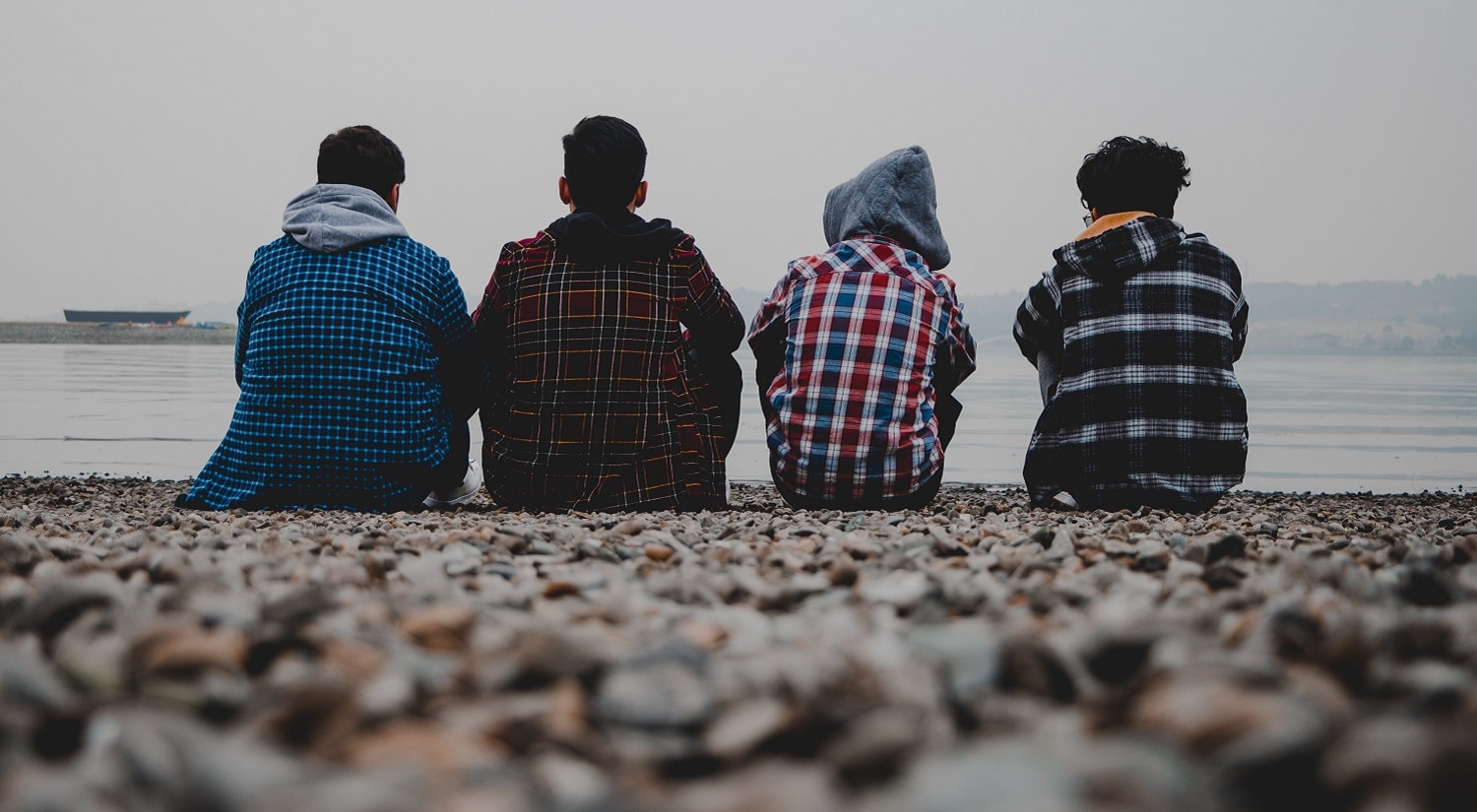 A group of young people, representing a career working with troubled teenagers after completing the BA Therapeutic Communications in Therapeutic Organisations degree.