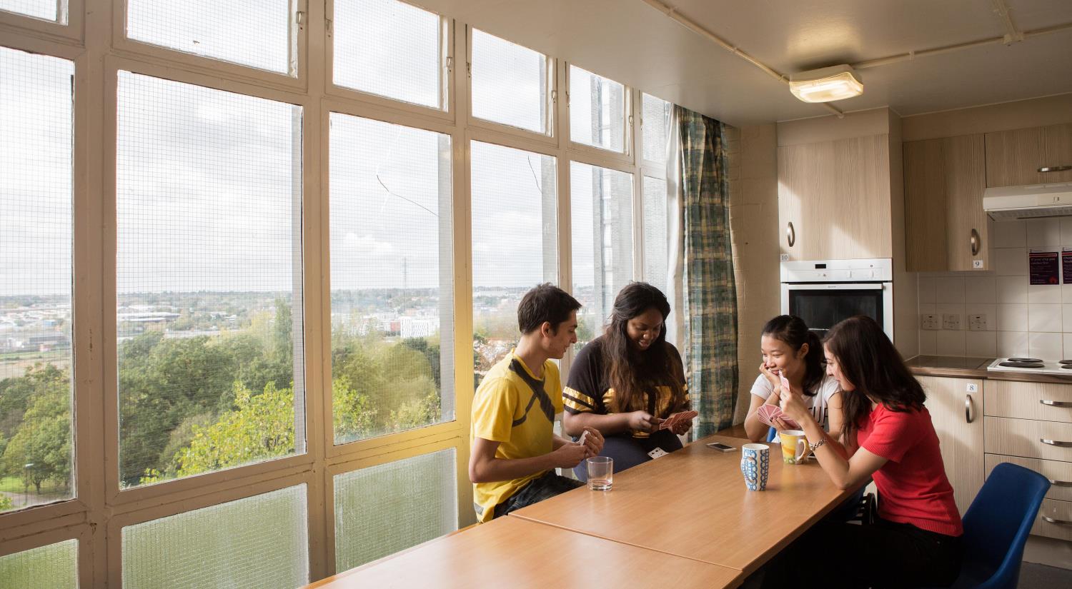 Enjoy amazing views of campus from the Towers