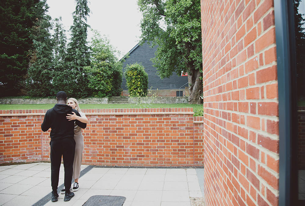 East 15 dance studio, outside space