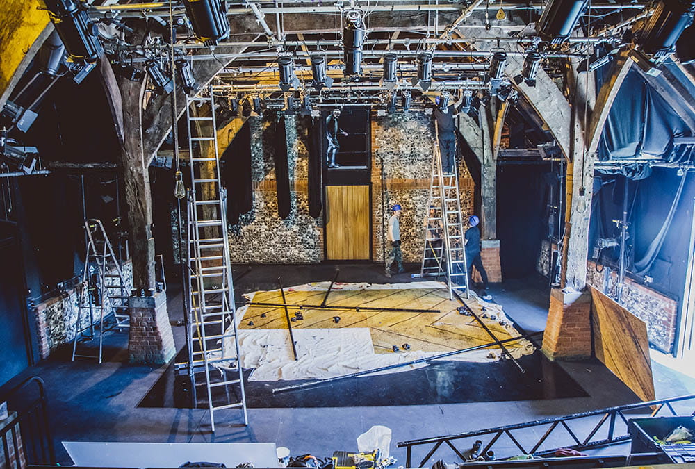 Theatre stage