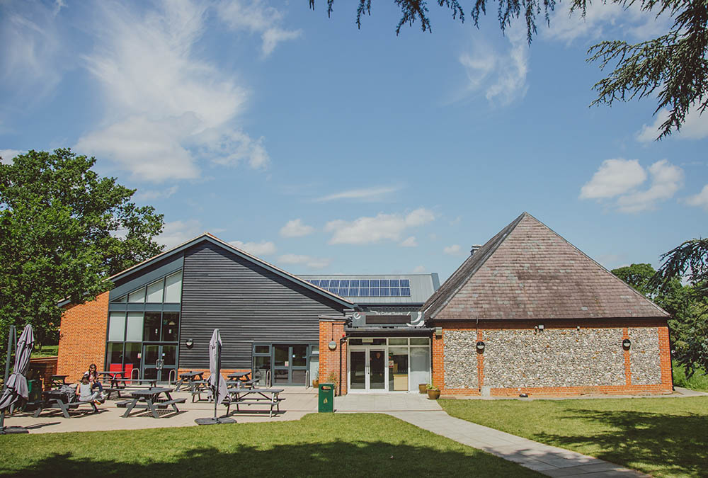 The Corbett Theatre, outside space