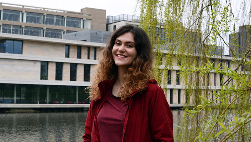 Business Management student Karolina Hausmans headshot