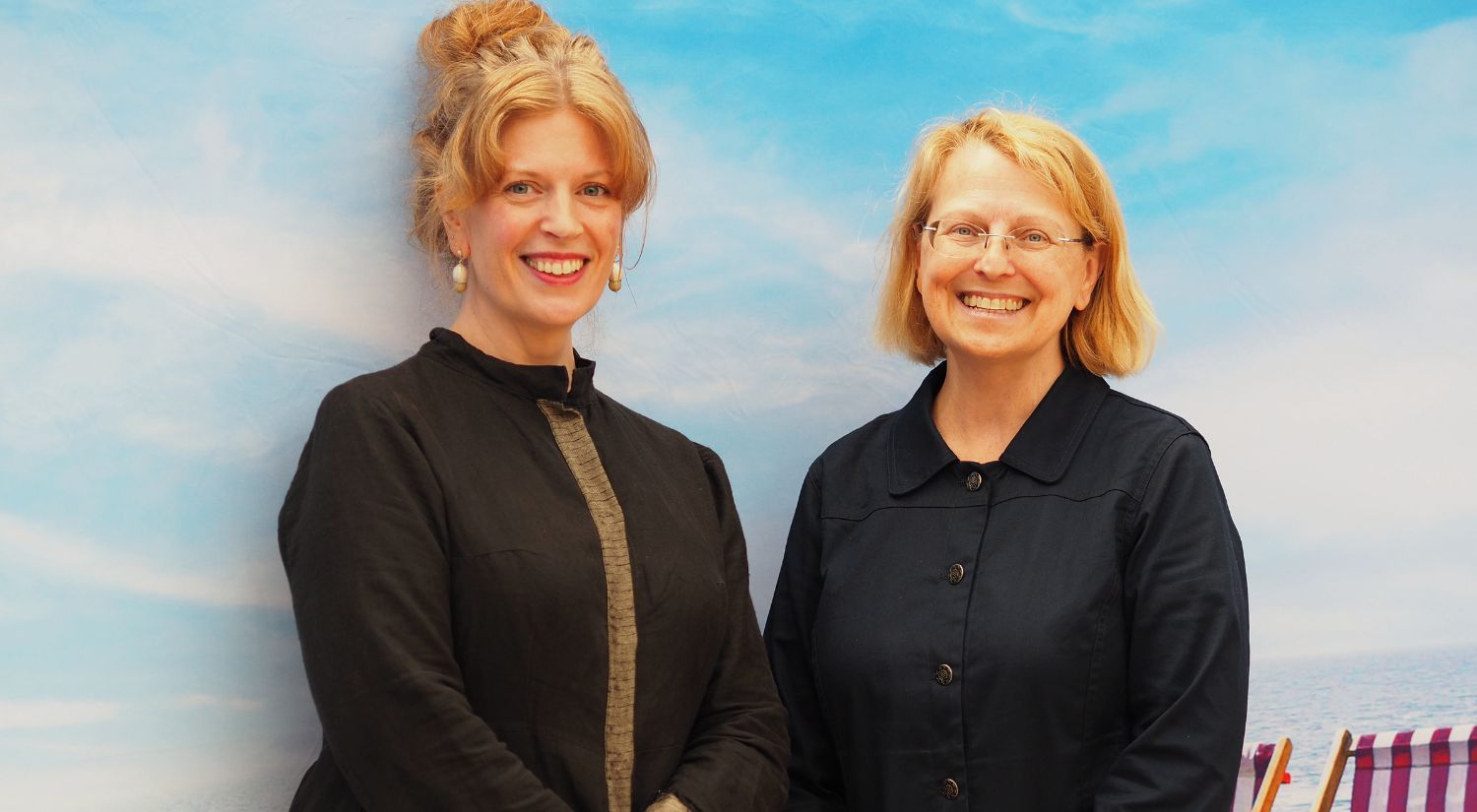 Dr Sarah Perry with Dr Tara McAllister-Viel