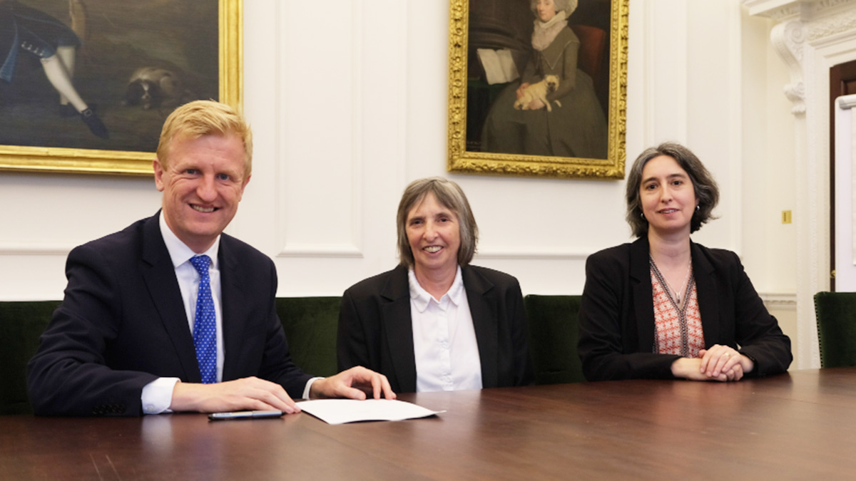 Oliver Dowden, Minister for Implementation, Cabinet Office)