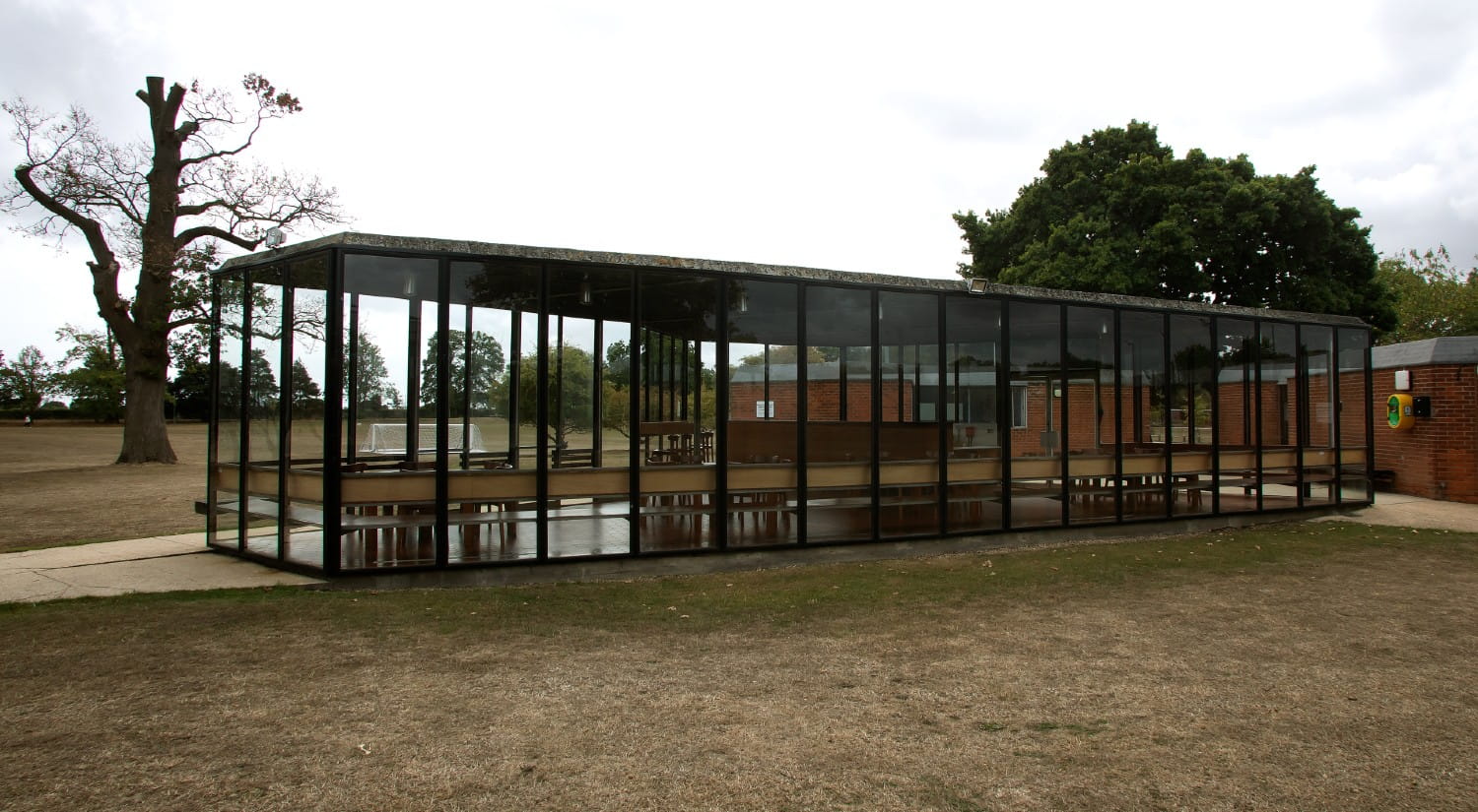 External shot of Sports Pavilion