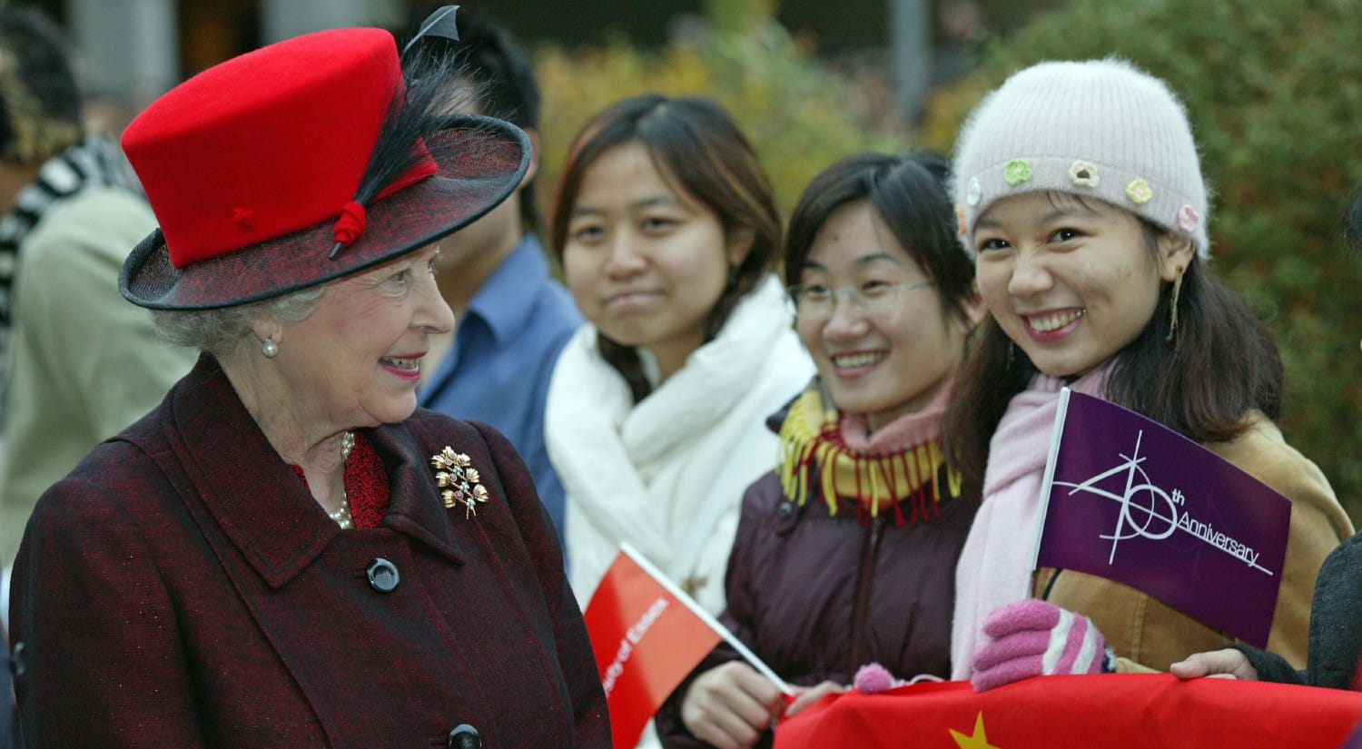 Her Majesty the Queen meets students at Colchester Campus