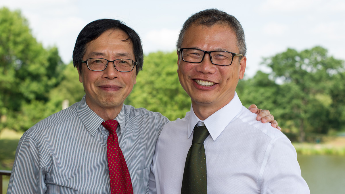 Professor Tsang and Yuh Choo)