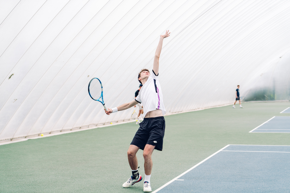 Tennis at the Essex Sport undercover courts